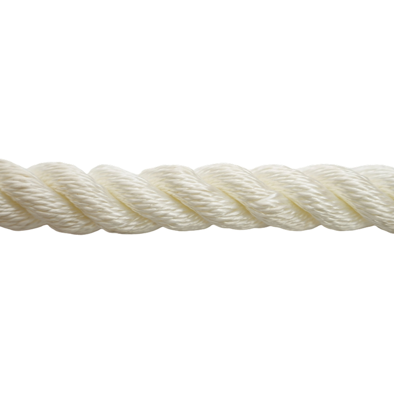 3pramenné polypropylénové vícevláknové kotvící lano / šňůra
